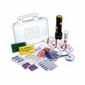 77 Piece First Aid Kit - Water Resistant Case
